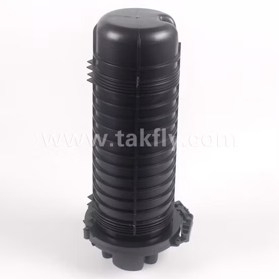 6 Ports Vertical Dome Type Fiber Optic Splice Closure