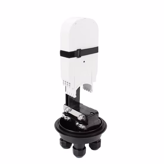 2 Entrance 2 Exit dome type vertical fttx fiber optical splice closure fiber optic splice closure price
