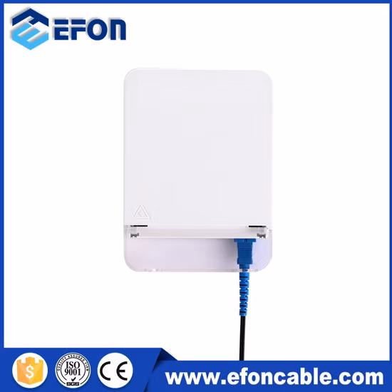 Indoor Mini Fiber Distribution Box 1port with Adapter Terminal Box