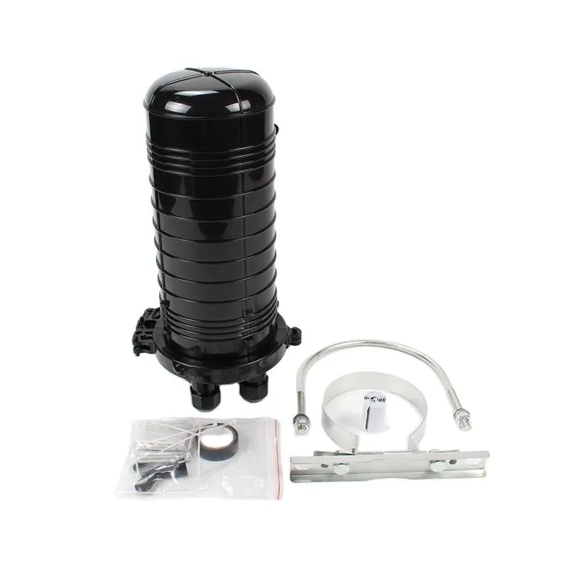 2 Entrance 2 Exit dome type vertical fttx fiber optical splice closure fiber optic splice closure price